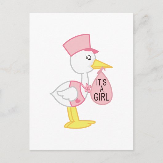 Stornierungsankündigung Ankündigungspostkarte (Vorderseite)