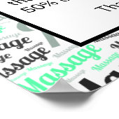 Stornierungsbedingungen Poster (Ecke)