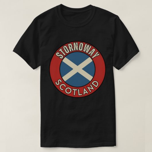 Stornoway, Schottland T-Shirt (Design vorne)
