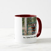 Störrisch als Maultierwecker-Tasse Tasse (VorderseiteRechts)