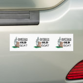 Störrische alte Ziege Autoaufkleber (Auf Auto)