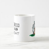 Störrische alte Ziege Kaffeetasse (Mittel)