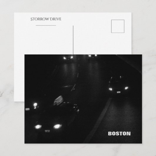 Storrow Drive Postkarte (Vorne/Hinten)