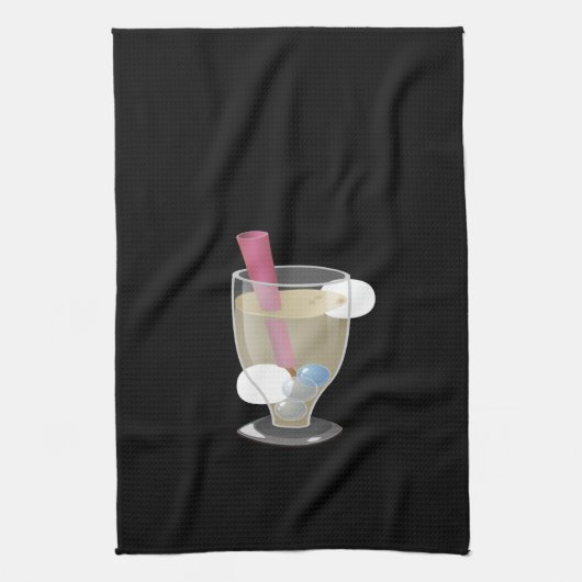 Störschub: Blasentee Handtuch (Vertikal)