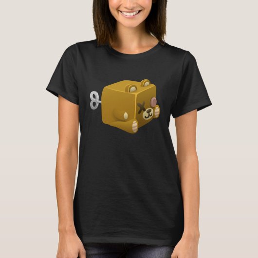Störschub emo Bär cubimal T-Shirt (Vorderseite)
