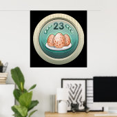 Störschub: Leistung eggy wegger Poster (Heimbüro)