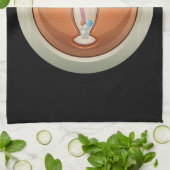 Störschub: Leistungsblasen-Teeanhänger Handtuch (Gefaltet)