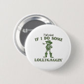 Stört es euch, wenn ich ein bisschen Retro-Boho-Fr Button (Vorne & Hinten)