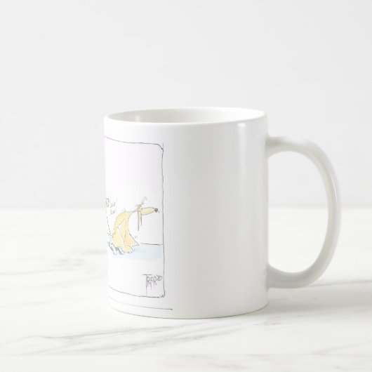 Stört es Sie, um zu haben Ihren Pelz zu kacken - Kaffeetasse (Rechts)