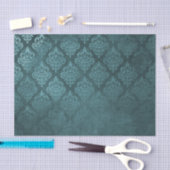 Störte Aquamarine Damaskus Seidenpapier (Handwerk)