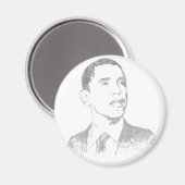 Störte Magnete von Barack Obama Magnet (Vorderseite/Rückseite)