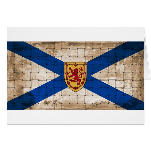 Störte Nova Scotia-Flagge (Vorderseite (Horizontal))