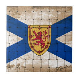 Störte Nova Scotia-Flagge Fliese