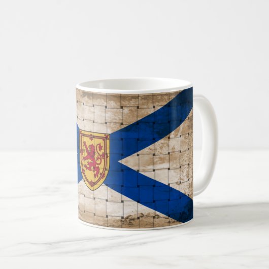 Störte Nova Scotia-Flagge Kaffeetasse (VorderseiteRechts)