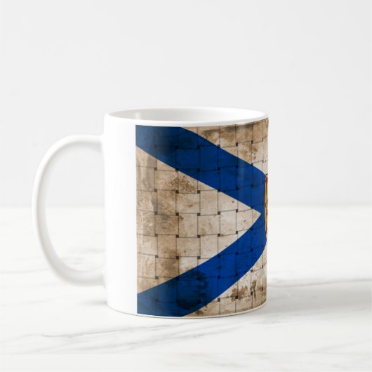 Störte Nova Scotia-Flagge Kaffeetasse (Links)