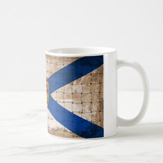 Störte Nova Scotia-Flagge Kaffeetasse (Rechts)