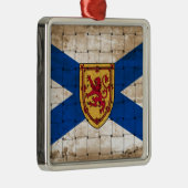 Störte Nova Scotia-Flagge Ornament Aus Metall (Rechts)