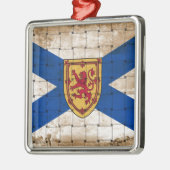 Störte Nova Scotia-Flagge Ornament Aus Metall (Links)