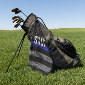 Störte SWAT-Polizeiflagge Golfhandtuch (Gras)