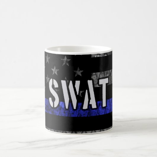 Störte SWAT-Polizeiflagge Kaffeetasse (Mittel)