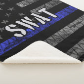 Störte SWAT-Polizeiflagge Sherpadecke (3/4)