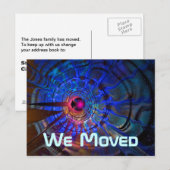 Störung Ankündigungspostkarte (Vorne/Hinten)