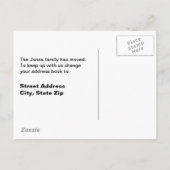 Störung Ankündigungspostkarte (Rückseite)