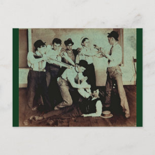 Störung in the Pool Hall and other Shenanigans Postkarte