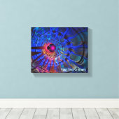 Störung Leinwanddruck (Insitu (Holzboden))