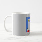 Störung/Millenniums-Tasse Kaffeetasse (Links)