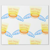 Störungen des Ruhezustands im Flug von Halo und Fl Geschenkpapier (Flach)