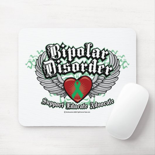 Störungs-Flügel Mousepad (Mit Mouse)