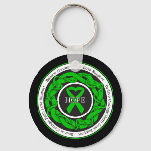 Störungs-Hoffnung verflochtenes Band Schlüsselanhänger