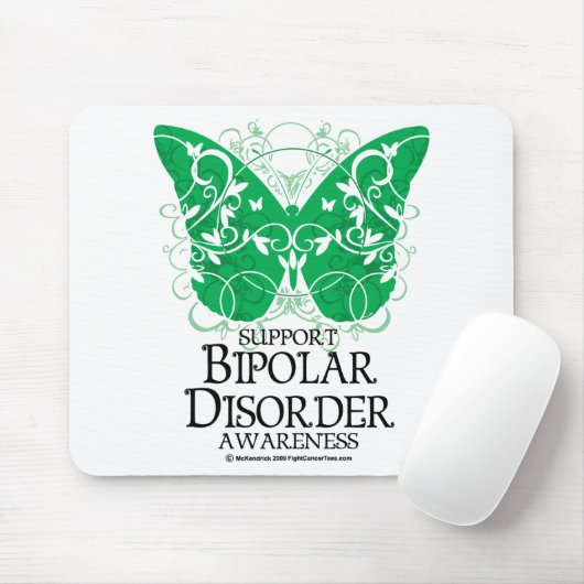 Störungs-Schmetterling Mousepad (Mit Mouse)