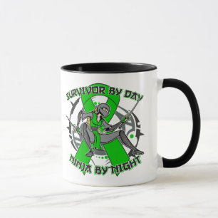 Störungs-Überlebender bis zum Tag Ninja bis zum Tasse