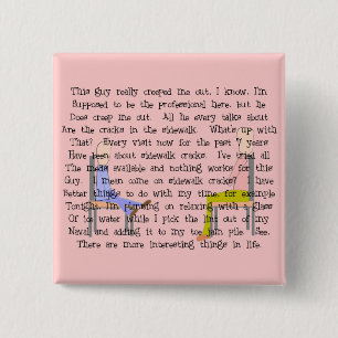 Story Art Creepy Schifffahrtsgesellschaft Luganers Button