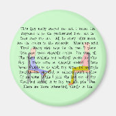 Story Art Creepy Schifffahrtsgesellschaft Luganers Magnet (Vorne)