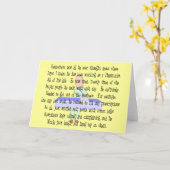 Story Art "Pharmacist Ready to Rebereie"—Funny Karte (Gelbe Blume)