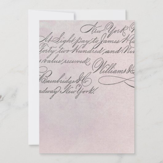 Story Book First Birthday Einladung (Rückseite)