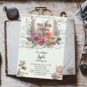 Story Book First Birthday Einladung