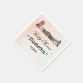 Story Book Library Das nächste Kapitel Baby Dusche Serviette (Ecke)