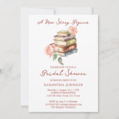 Story book New Kapitel Brautparty Einladung (Vorderseite)