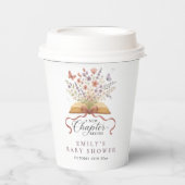 Story Book Wildblume Kinderdusche Pappbecher (Vorderseite)