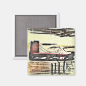 Story Bridge Brisbane Magnet (Vorderseite/Rückseite)