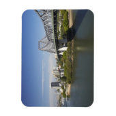 Story Bridge, Brisbane River und Kangaroo Magnet (Vertikal)