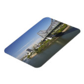 Story Bridge, Brisbane River und Kangaroo Magnet (Linke Seite)
