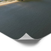 Story Bridge, Brisbane River und Kangaroo Poster (Ecke)