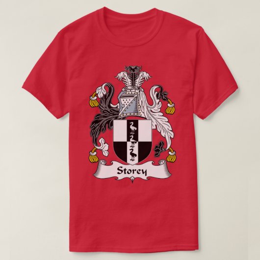 Story Coat of Arms Familienwappen T-Shirt (Design vorne)