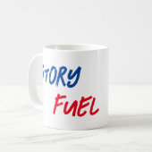 Story Fuel Tasse (Vorderseite Links)