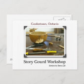 Story Gourd Post Card Postkarte (Vorne/Hinten)